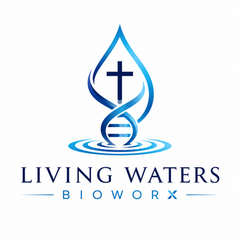 <p>Science Rooted in<em><br/>Living Waters</em></p>